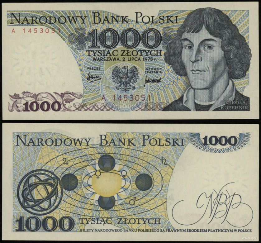 Banknoty przed 1995 rokiem 