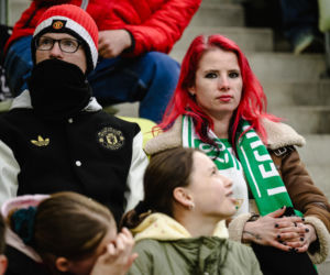 Lechia Gdańsk - Raków Częstochowa; Zdjęcia kibiców z meczu 30. kolejki PKO BP Ekstraklasy