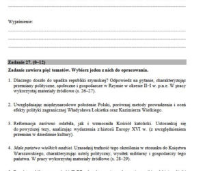 Matura 2017 historia