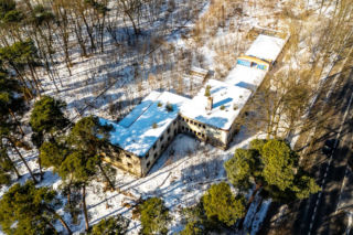 Dawny ośrodek wczasowy zakładów Wedla w Otwocku