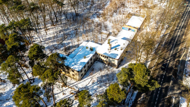 Dawny ośrodek wczasowy zakładów Wedla w Otwocku