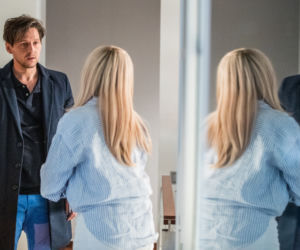 Papiery na szczęście, odcinek 1. Kris (Mateusz Kmiecik), Marta (Adriana Kalska)