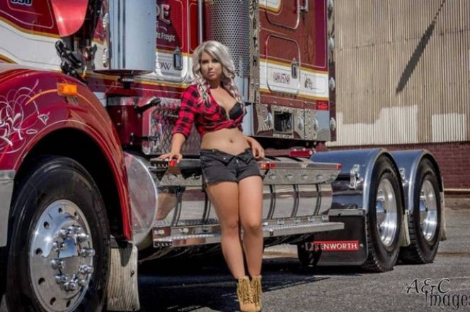 Blayze Williams, najseksowniejsza kobieta kierująca TIR-em
