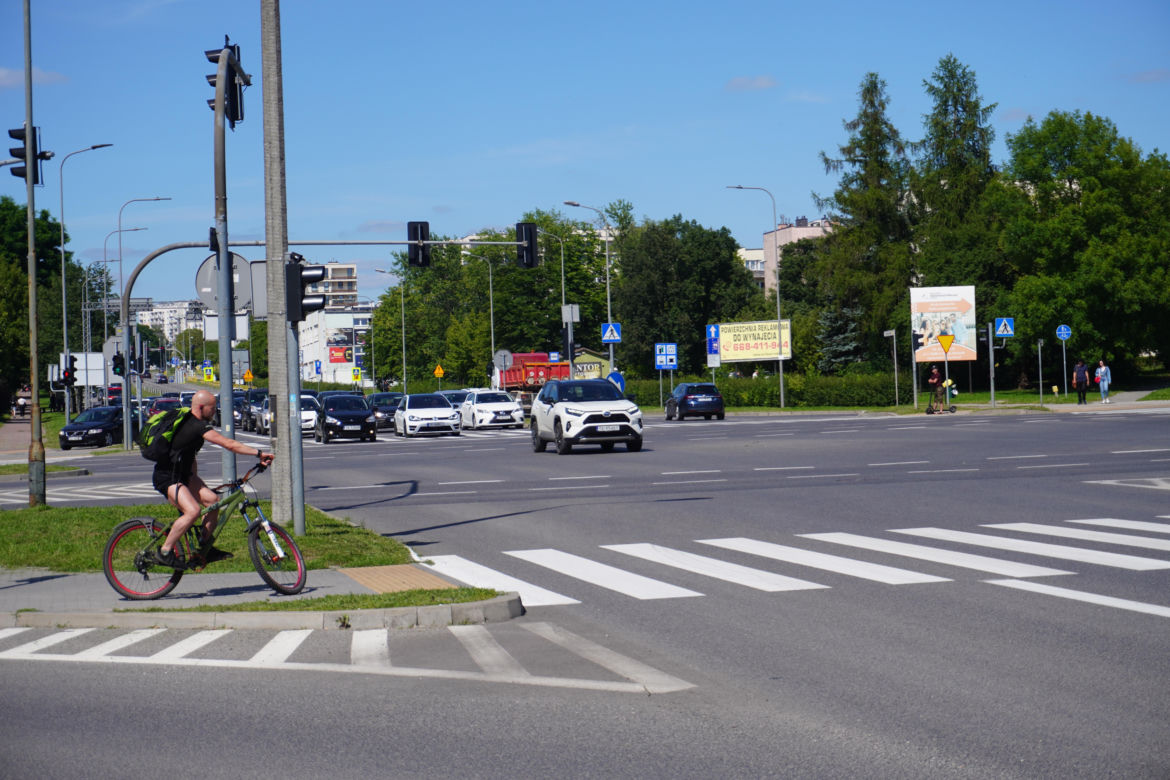 Kielce. Ulica Warszawska