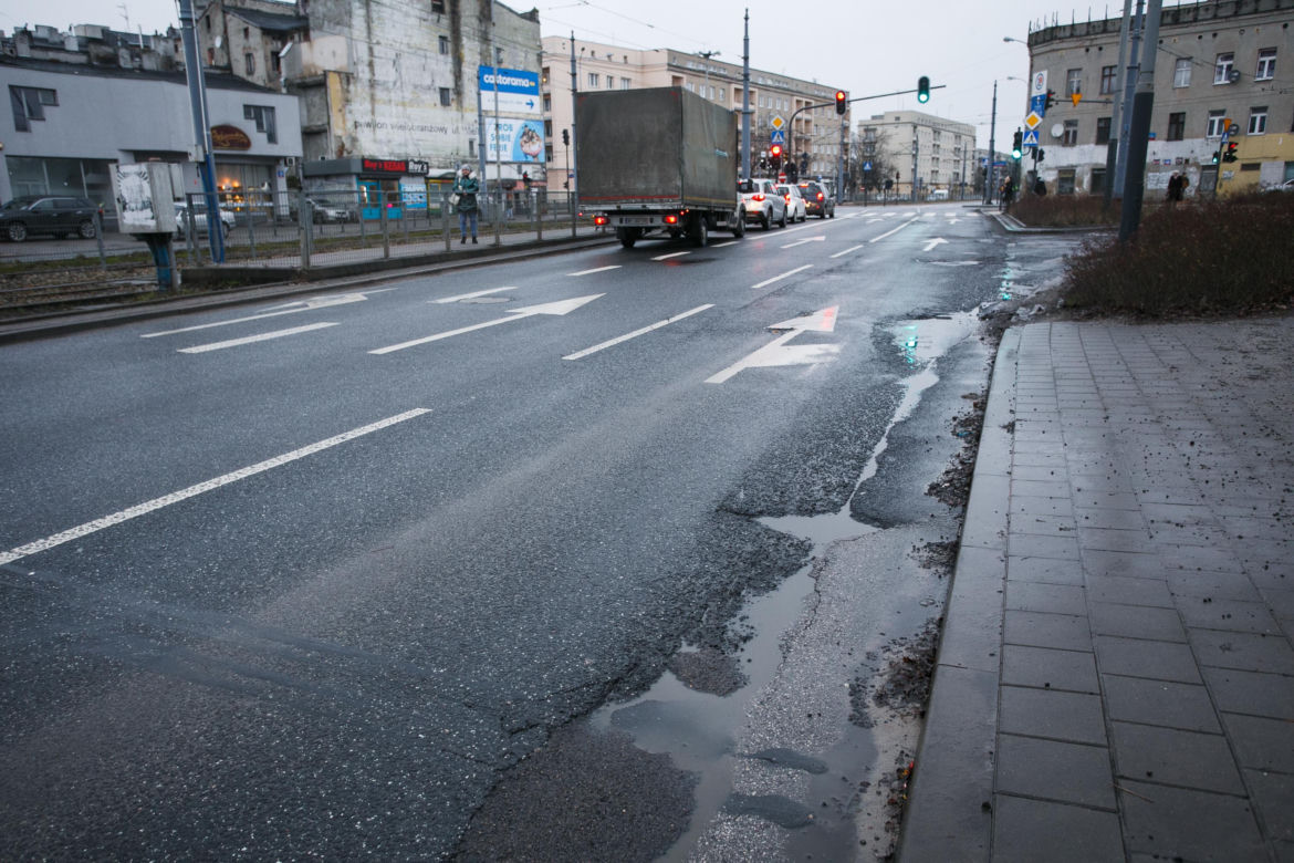 Rusza remont ul. Zachodniej w Łodzi