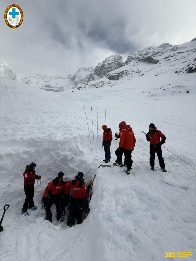 Śmierć turysty w Tatrach