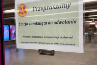 Tragiczny wypadek w metrze na stacji Wilanowska