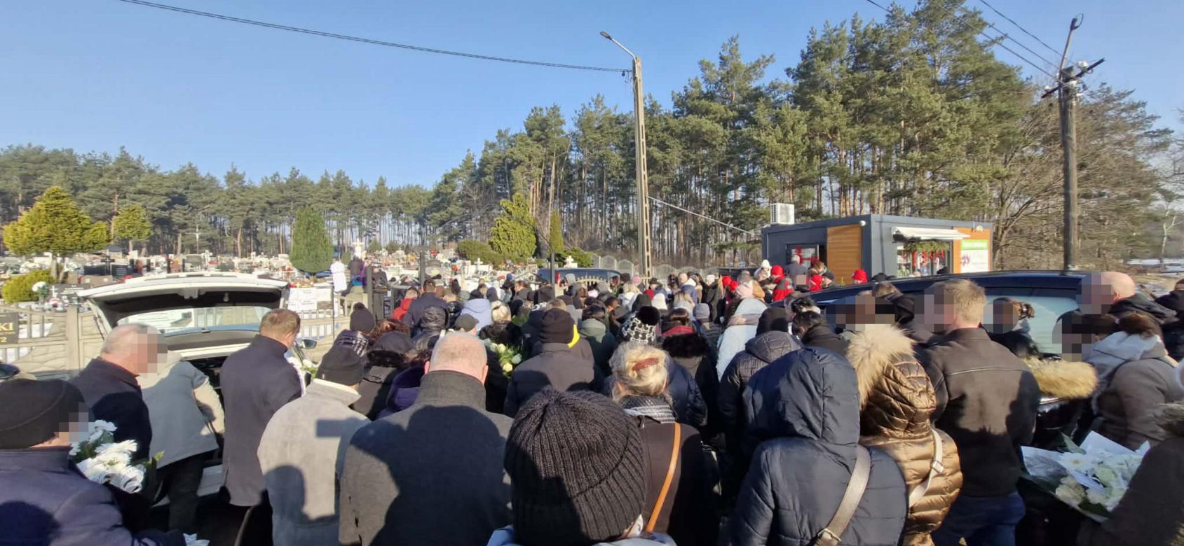 Pogrzeb Zuzanny i trójki jej dzieci