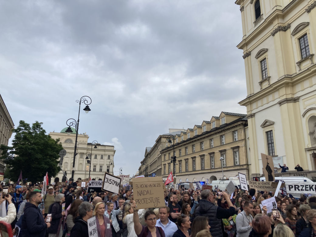Marsz Strajku Kobiet "Ani jednej więcej!"