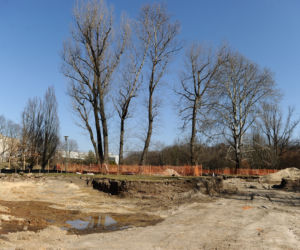  Pole Mokotowskie zamieniło się w wielką kopalnię piasku