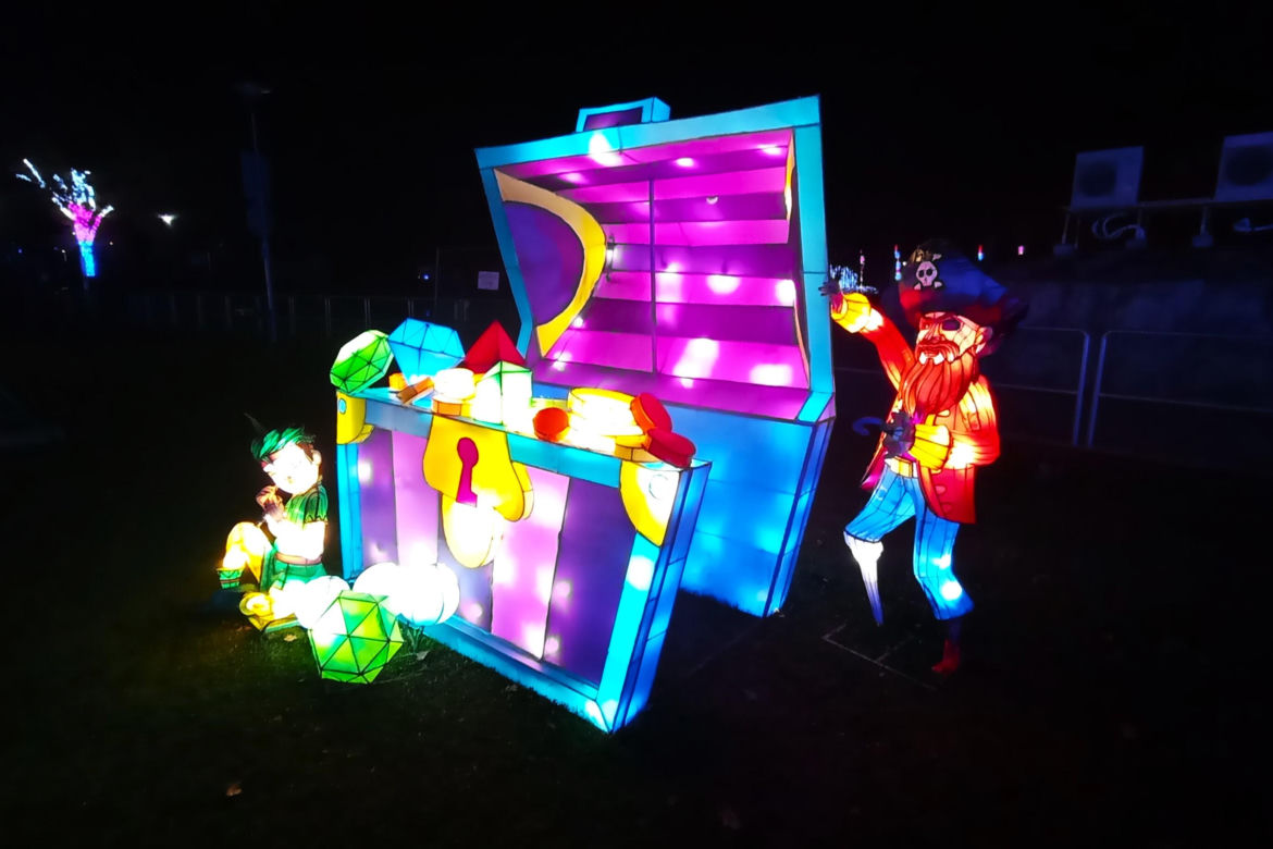 Garden of Lights w Szczecinie
