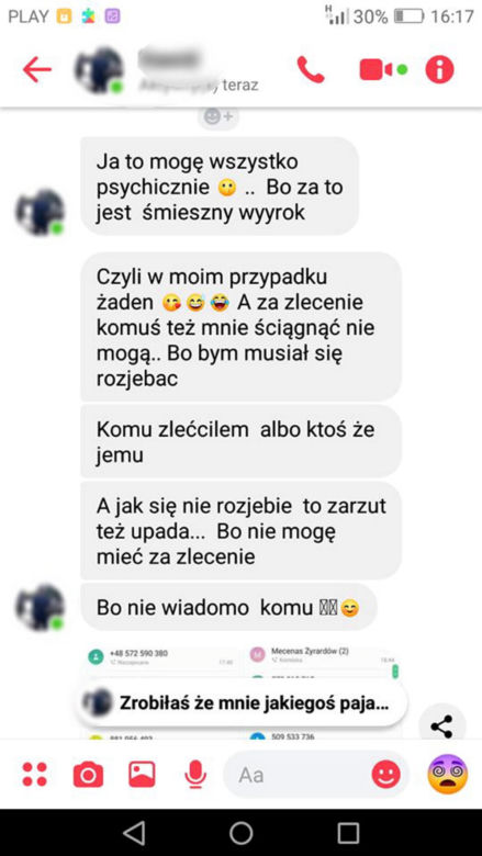 Nękana kobieta
