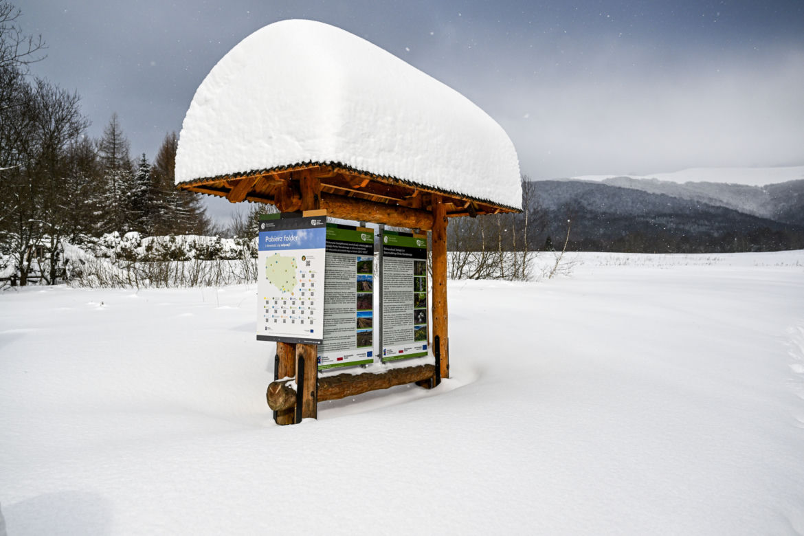 Bieszczady pod śniegiem