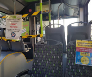 Kolejne obostrzenia w autobusach i tramwajach w Olsztynie