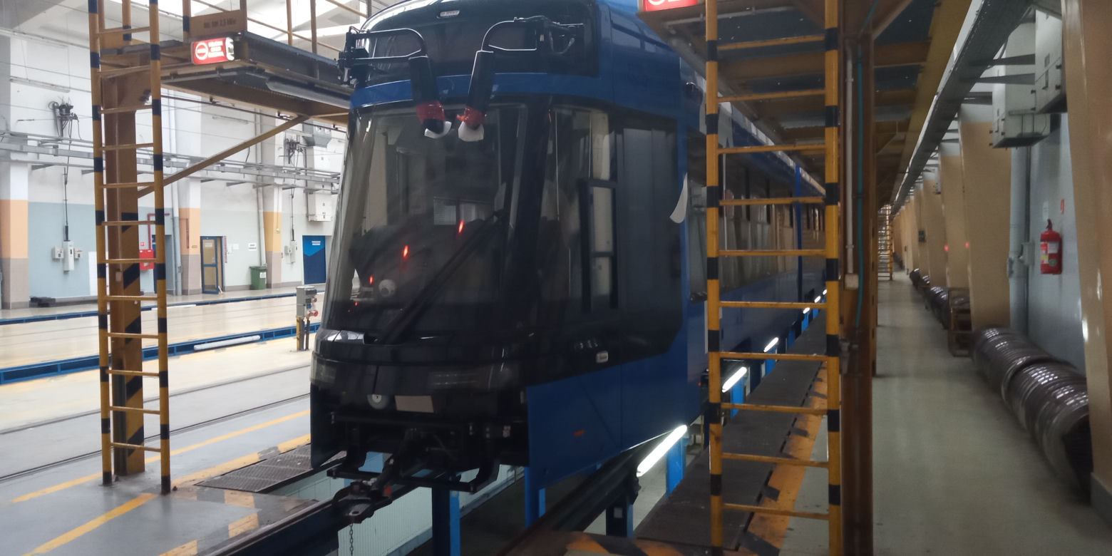 Tak wygląda pierwszy tramwaj "Lajkonik", który dotarł do Krakowa!