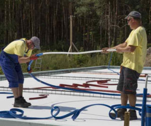 Instalacje w płycie fundamentowej