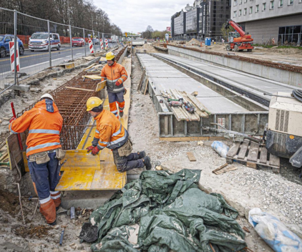 Tramwaj na Dworzec Zachodni. Drogowcy zamykają ważne skrzyżowanie, ale jest też dobra wiadomość