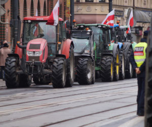 Strajk rolników w Bydgoszczy [ZDJĘIA]