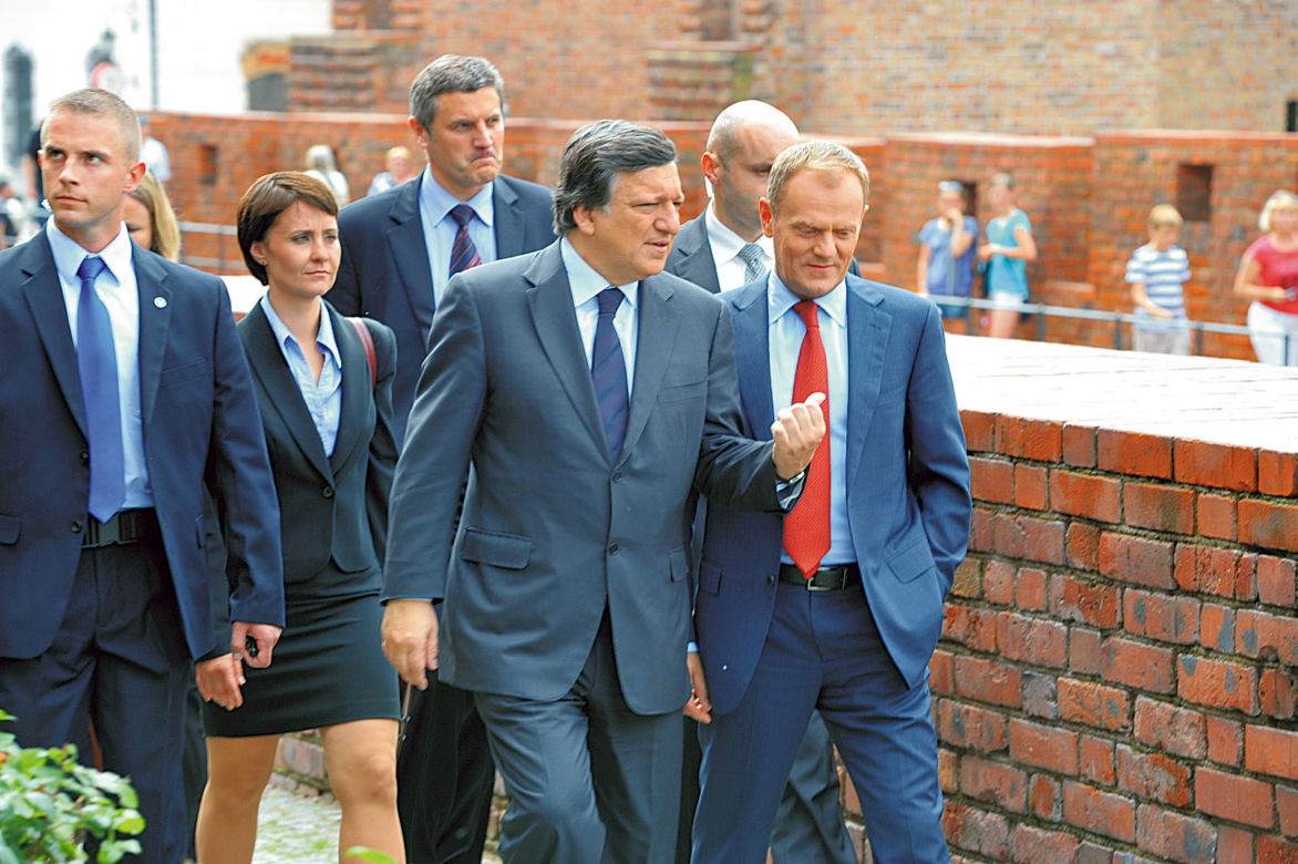 Donald Tusk zabrał Barroso na zimne piwo
