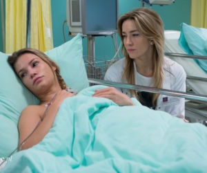 Na dobre i na złe odc. 551. Paula (Maja Bohosiewicz), Hana Goldberg (Kamilla Baar)