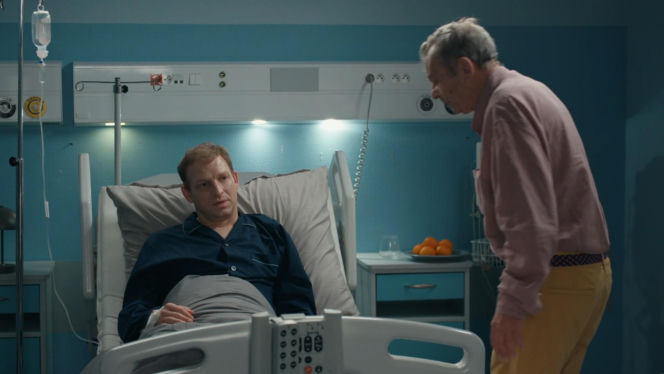 Barwy szczęścia, odc. 3316. Czesław (Marian Jaskulski), Łukasz (Michał Rolnicki)