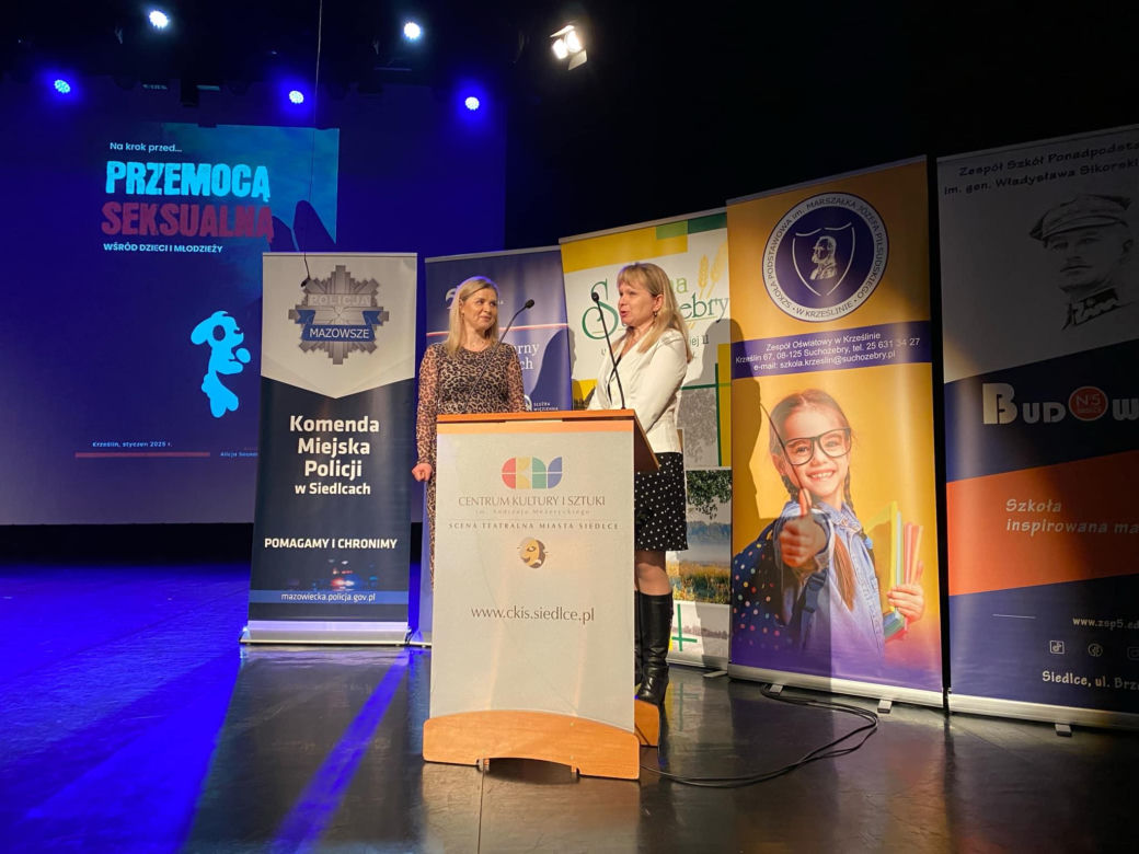 Z młodzieżą na temat przemocy seksualnej. Spotkanie profilaktyczne w Siedlcach