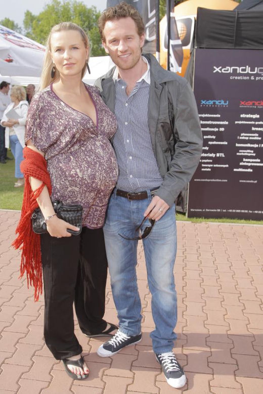 Mariusz Czerkawski i Emilia Raszyńska