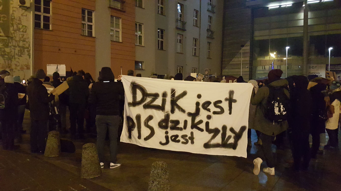 Protest w Bydgoszczy