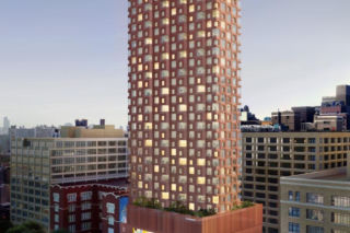 Wizualizacja proponowanego osiedla Hudson Mosaic.