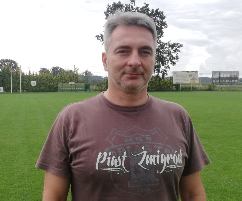 Kamil Socha był szkoleniowcem Piasta Żmigród przez rok. To była jego druga przygoda z klubem