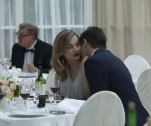 Przyjaciółki odcinek 110, Inga (Małgorzata Socha), Robert (Krzysztof Wieszczek)