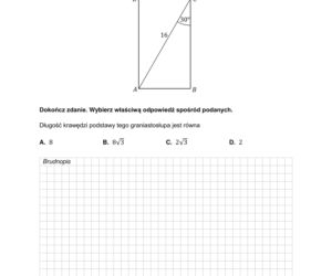 Matura 2023. Arkusz pokazowy matematyka