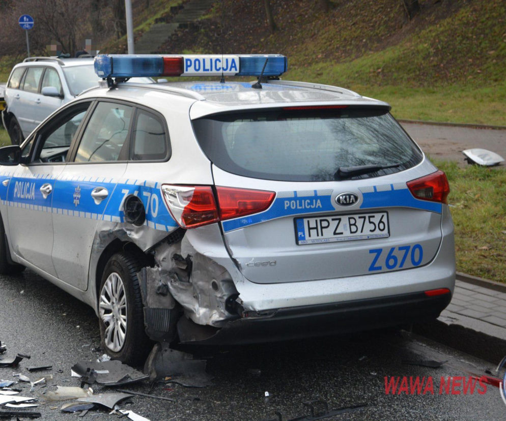 Podwójny wypadek na Wisłostradzie!