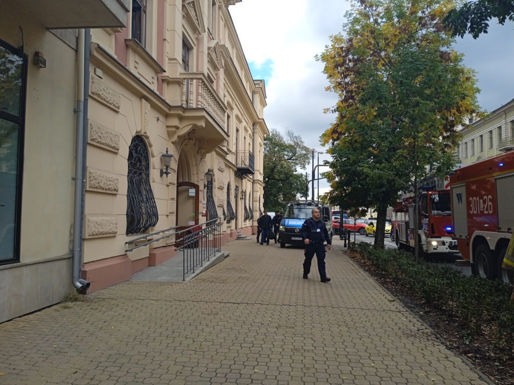 Ewakuacja lubelskiego sądu! Na sali rozpraw pojawił się dym