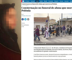 Pogrzeb 20-letniej studentki z Portugalii, która zginęła w Warszawie