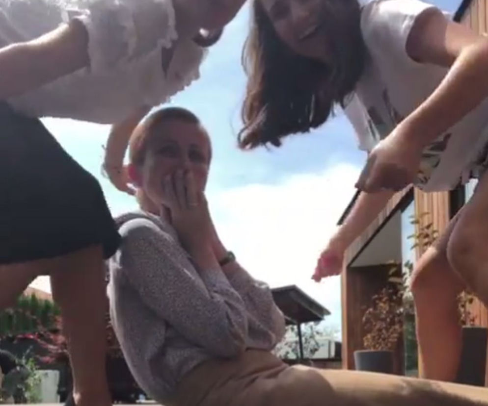 Zawsze warto. Weronika Rosati, Julia Wieniawa i Katarzyna Zielińska tańczą na planie