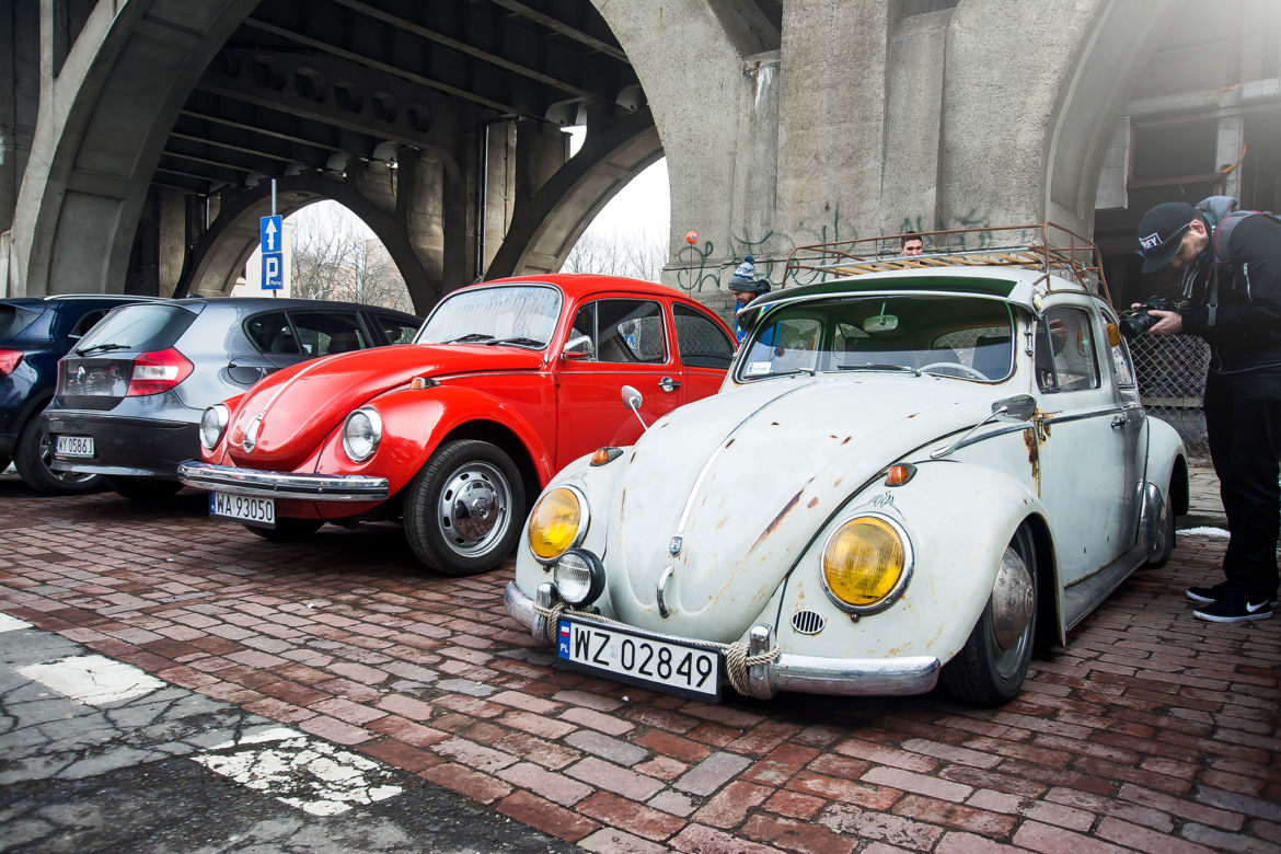 Wietrzenie garaży - wiosenne spotkanie Youngtimer Warsaw