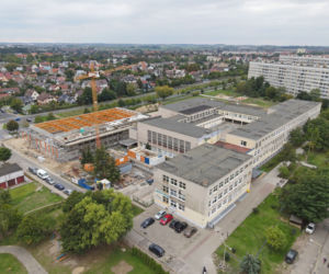 Budowa basenu przy ul. Jodłowej - wrzesień 2020