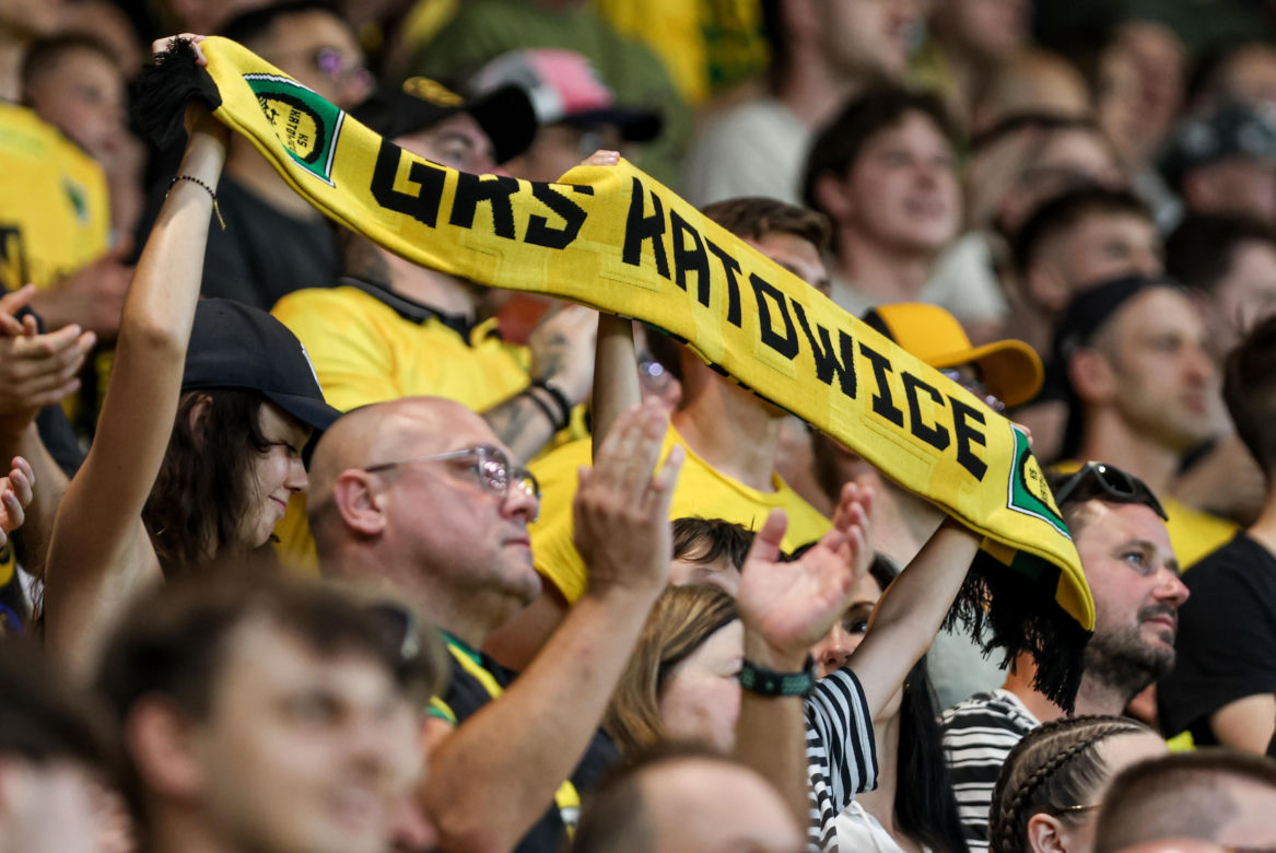 Zdjęcia kibiców z meczu GKS Katowice - MSK Żilina