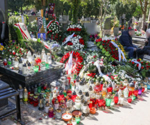 Tak wygląda grób Jacka Magiery dwa dni po pogrzebie