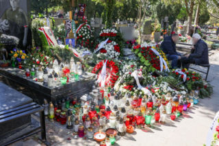 Tak wygląda grób Jacka Magiery dwa dni po pogrzebie