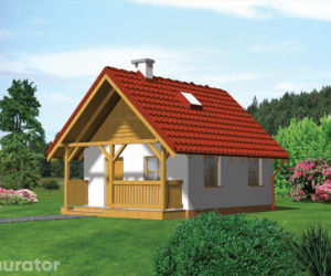 Projekt GC59b Budynek gospodarczy