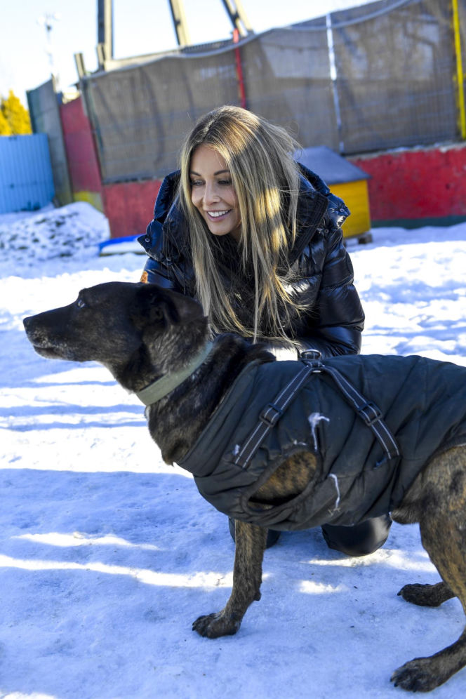 Małgorzata Rozenek-Majdan odwiedziła schronisko w Łodzi