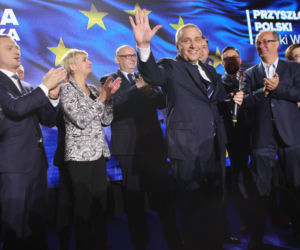Wieczór wyborczy Koalicji Europejskiej