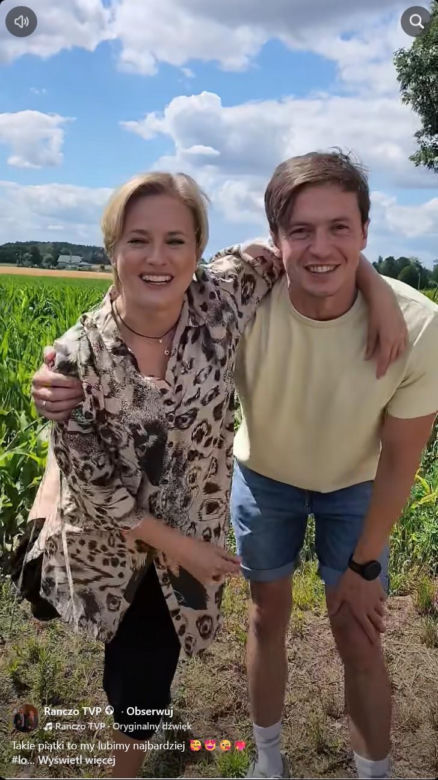 Ranczo. Fabian (Piotr Ligienza) i Klaudia (Marta Chodorowska) stworzą szczęśliwą rodzinę? To nagranie rozpaliło fanów do czerwoności