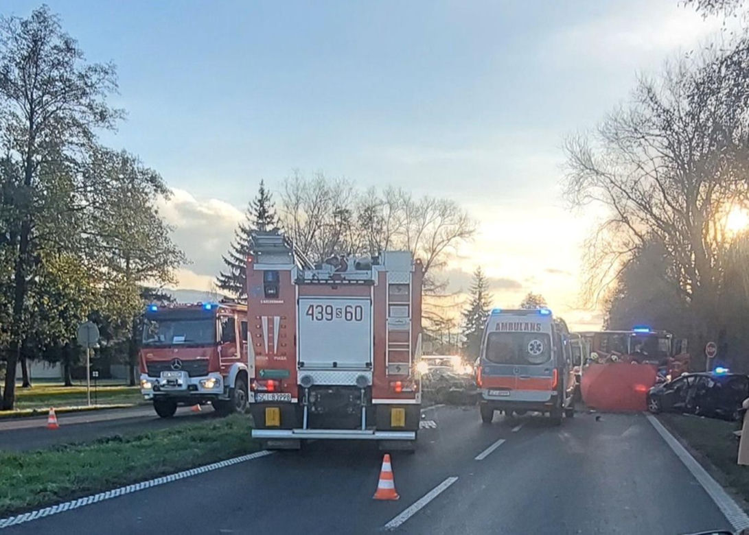 Wypadek w Ustroniu. Nagranie z monitoringu wiele wyjaśnia