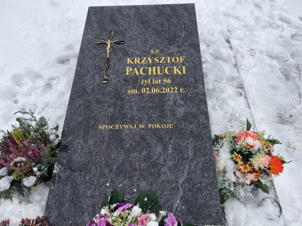 Tak wygląda grób Krzysztofa z "Rolnik szuka żony"