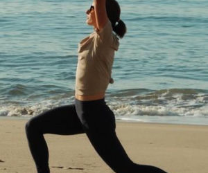 Iga Świątek na plaży w Kalifornii