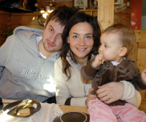 Marcin Prokop i jego żona Maria