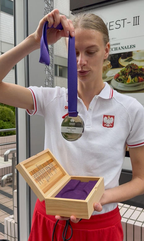 Maria Żodzik świętowała srebro
